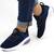 ​Pantofi sport de dama potriviti stilului casual M-10-NAVY, Culoare (12): Bleumarin, Marime (12): 36 - - Roveli
