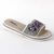 ​Papuci de dama decorati cu pietre 896-DIAMOND-SILVER, Culoare (12): Argintiu, Mov, Marime (12): 36 - 3- Roveli