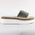 Papuci casual de dama, cu talpa groasa, decorati cu pietre WDI-319-WHITE, Culoare (12): Alb, Marime (12): 39 - - Roveli