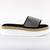 ​Papuci casual de dama, cu talpa groasa, decorati cu pietre WDI-319-BLACK, Culoare (12): Argintiu, Negru, Marime (12): 41 - - Roveli