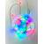Instalatie pentru craciun liniara, 130 leduri, 22m : Tip lumina - RGB-multicolor, Tip lumina (tm): RGB-multicolor - - Roveli