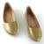 Balerini de dama,comozi si usori, sidefati GRS-1923-GOLD, Culoare (12): Auriu, Marime (12): 36 - 2- Roveli