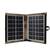 Panou pentru Incarcare Solara, Portabil, Incarcare USB, 7W, pliabil, husa textila : Culoare - maro, Culoare (tm): maro - - Roveli