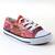 ​Tenisi de copii, decorati cu dantela colorata Z-16-CORAL, Culoare (12): Alb, Multicolor, Corai, Marime (12): 25 - - Roveli