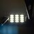 Set 2 x Bec LED 36mm, 12LED SMD, 12V, ALB, 4014 - 4- Roveli