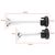 Set claxon cu 2 goarne si compresor, 12V - 3- Roveli