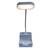 Lampa de birou flexibila cu suport pentru telefonul mobil : Culoare - alb, Set - 1 buc, Culoare (tm): alb, Set (tm): 2 buc - - Roveli