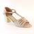 Sandale de dama cu barete subtiri si toc mediu gros 519-A5-BEIGE, Culoare (12): Bej, Marime (12): 36 - - Roveli