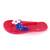 Papuci de copii, flip-flops  FLOWERS #2-7-FUXIA, Culoare (12): Fucsia, Marime (12): 31 - - Roveli