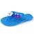 Papuci de copii, flip-flops  FLOWERS #2-7-BLUE, Culoare (12): Albastru, Marime (12): 30 - - Roveli