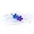 Papuci de copii, flip-flops  FLOWERS #2-7-WHITE, Culoare (12): Alb, Marime (12): 30 - - Roveli