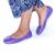 Balerini de dama, din cauciuc, MARGARETA-08-PURPLE, Culoare (12): Mov, Marime (12): 40 - - Roveli