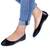 Balerini de dama, lacuiti, cu varful rotunjit 16-25-BLACK​, Culoare (12): Negru, Marime (12): 36 - - Roveli