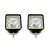Set 2 proiectoare auto cu lupa si  ANGEL EYES 27W, 4.7cm - - Roveli