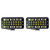 Set 2 proiectoare LED, 198W per proiector - - Roveli