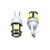 Set 3 x Becuri auto LED SMD, 3W, 6500k - 7- Roveli