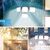 Lampa solara 192LED, 1929, suport prindere, senzor, 40W - 4- Roveli