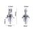 Set 2 x Lampa LED M3, H4, 55W, 8000 lumeni - 4- Roveli