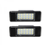 Set 2 x lampi numar, Peugeot Citroen, 6500K, fara eroare bec ars - - Roveli