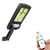 Lampa solara LED 120SMD, 100W, IP67, suport prindere, telecomanda - 2- Roveli