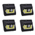 Set 4 x Lampi LED COB solara LF 1622 cu senzor de miscare - 2- Roveli