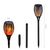 Lampa solara LED, tip torta cu efect de flacara - 7- Roveli