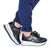 Sneakers casual de dama, cu platforma si insertii aurii 28706-BLACK, Culoare (12): Alb, Negru, Auriu, Bronz, Marime (12): 38* - 4- Roveli