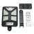 Lampa solara LED, 92 SMD, telecomanda, 100W, 6000K, IP65 - 4- Roveli