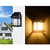 Lampa solara perete LED JF888, senzor miscare, 40W - 6- Roveli