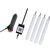Set 4 Benzi LED RGB auto F11, functie sonora, 16.2 cm - - Roveli