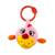 Jucarie din plus pentru agatat, fosnaie si vibreaza, Baby Fish Pink - - Roveli
