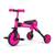 Tricicleta pliabila, transformabila in Bicicleta fara pedale, Grande Pink - - Roveli