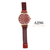 Ceas de dama, mecanism quartz, curea magnetica, 3 modele - 2- Roveli