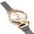 Ceas de dama, mecanism quartz, curea magnetica, 3 modele - 13- Roveli