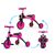 Tricicleta pliabila, transformabila in Bicicleta fara pedale, Grande Pink - 2- Roveli