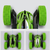 Masina sport verde de curse, cu telecomanda, 4 roti - 5- Roveli