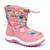 Cizme de copii, imblanite, cu modele geometrice 528-3-PINK, Culoare (12): Roz, Multicolor, Marime (12): 33 - - Roveli