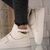 Sneakers dama Albi din piele ecologica cu insertii aurii Bonnie, Culoare (12): Alb, Marime (12): 36 - 2- Roveli