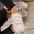 Sneakers dama din piele ecologica cu scai Albi Marta, Culoare (12): Alb, Marime (12): 36 - 7- Roveli