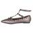 Balerini de dama cu barete YT5512-G, Culoare (12): Gri, Marime (12): 36 - 5- Roveli
