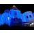 Instalatie tip turturi, 5 m, 240LED, albastru - 2- Roveli