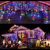 Instalatie turturi 3m, 120LED V8, multicolor, flash - - Roveli