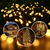 Instalatie Craciun solara, 30 m, 300LED, alb cald - 3- Roveli