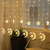 Instalatie de Craciun LED, stele cu luna, interconectabila, 3x1m - 6- Roveli