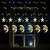 Instalatie de Craciun LED, stele cu luna, interconectabila, 3x1m - 8- Roveli