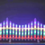 Gard iluminat tip piramida, interconectabil, 3m, 160LED, 2 modele - 2- Roveli
