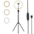 Lampa circulara cu trepied, 3 faze lumina, 18 inch - 5- Roveli