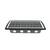 Lampa solara de perete cu 8 LED-uri : Culoare - negru, Culoare (tm): negru - - Roveli