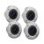 Set 4 lampi solare gradina 16 LED - - Roveli