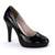 ​Pantofi de dama eleganti , lacuiti,  cu platforma SH398-BLACK, Culoare (12): Negru, Marime (12): 35* - - Roveli